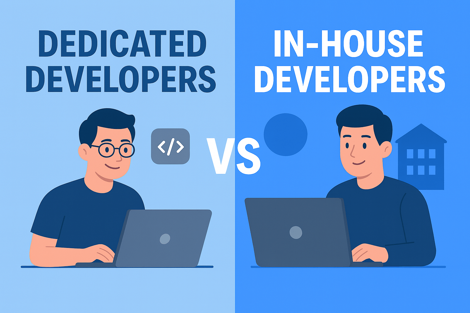 Dedicated Developers vs In-House Developers