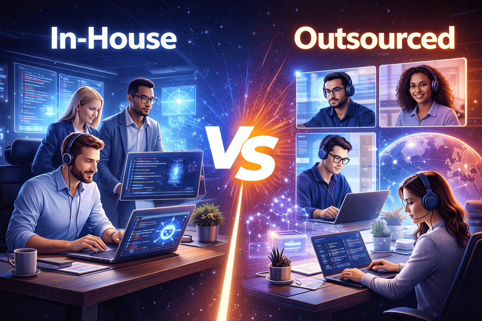 In-House vs Outsourced AI Developers